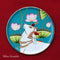 Pichwai Handpainted Wall Plate - 8"