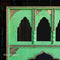 Wooden Jaisalmeri Jharokha Mirror - Green