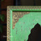 Wooden Jaisalmeri Jharokha Mirror - Green