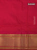 Pure paithani silk saree blue and dual shade of pink with allover zari woven buttas and rich zari border & paithani pallu