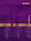 Silk cotton block printed saree yellow and purple with paisley butta prints and zari woven simple border