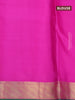 Pure kanjivaram silk saree dual shade of pinkish yellow and pink with zari woven 1000 buttas and zari woven border