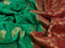 Mysore silk saree green and maroon with paisley zari woven buttas and zari woven border