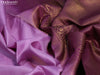 Pure kanjivaram silk saree lavender shade and deep purple with zari woven buttas and zari woven border