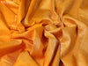 Pure kanjivaram silk saree mustard yellow and dual shade of pinkish orange with zari woven box type buttas and zari woven border