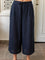 Izra Black Viscose Palazzo Pants