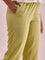 Women Solid Light Pista Cotton Pencil Pant