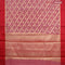 Banarasi kota saree pink shade and maroon with allover zari weaves and zari woven simple border