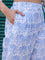 Set of 2 - Blue Lotus Block Printed Kurta and Lantern Pants