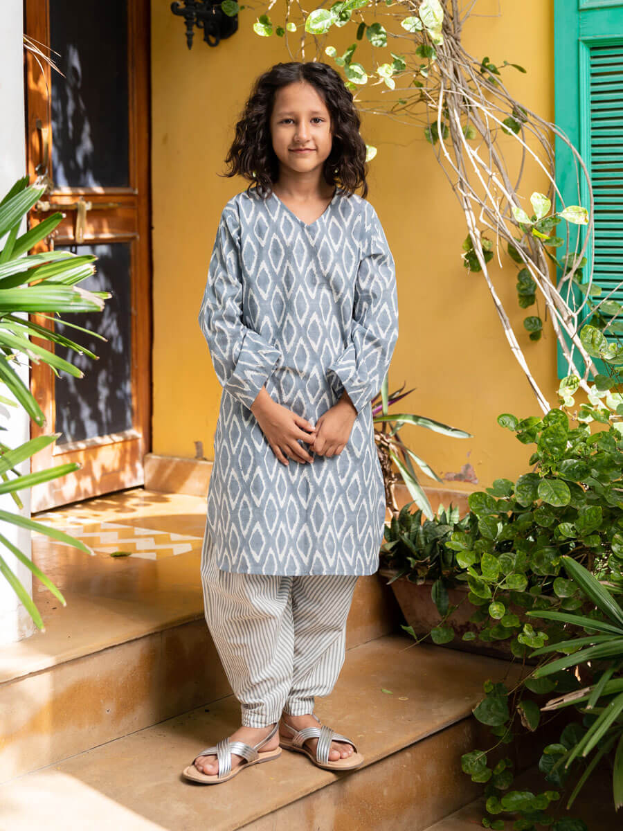 Sparkles Cotton Kurta Set of 2