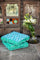 Meadow Field Tufted Fabric Floor Cushions