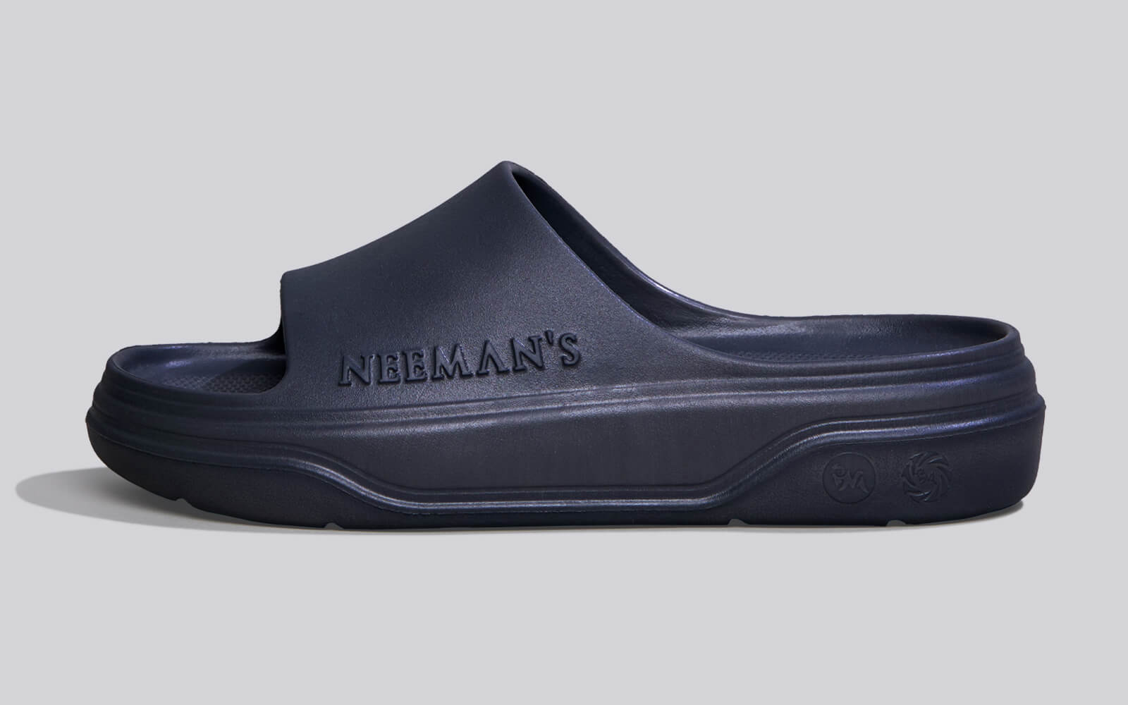 Cushers Slides For Men : Dark Grey