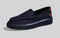 Canvas Coast Slip Ons : Black