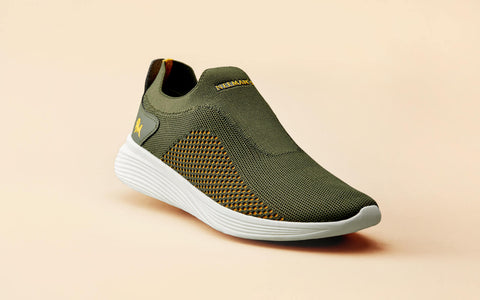 Everyday Basic Slip Ons : Citrus Olive