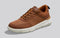 Melange Dress Sneakers : Tan Brown