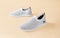 Spotlight Slip Ons : Brilliant White