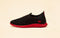 Spotlight Slip Ons : Hale Black / Red Sole