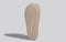 FootBed Slides for Women : Beige