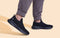 Knit Trainers For Men : Black