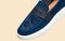 The Breezy Loafers : Blue