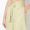 Ankle Length Flare Fit Solid Culottes