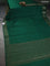 Chiniya silk saree green and maroon with plain body and woven border