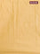 Arani semi silk saree pale yellow with allover thread weaves in borderless style