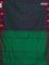 Arani semi silk saree dual shade of greenish violet and purple with thread woven buttas and thread woven butta border