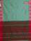 Arani semi silk saree teal green and dual shade of pink with thread woven buttas and thread woven butta border