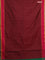 Arani semi silk saree maroon and pink with allover thread weaves and rettapet zari woven border`