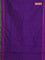Arani semi silk saree violet and purple with allover thread weaves and rettapet zari woven border`