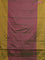 Arani semi silk saree dual shade of magenta pink and mustard green with allover copper zari weaves and zari checked border