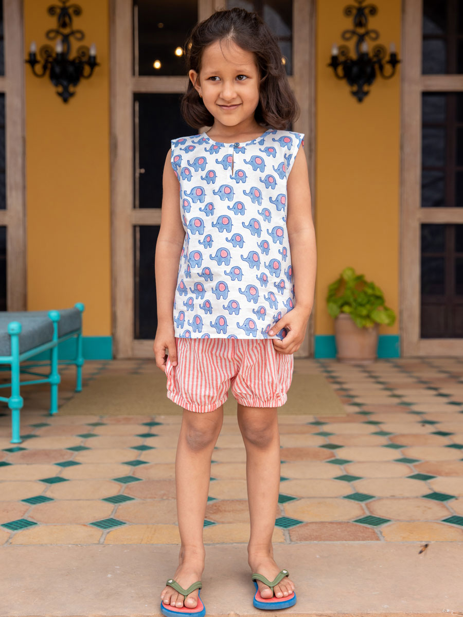 Appu Organic Cotton Top & Shorts Set