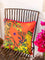 Jungle of Happiness Cotton Cushion Cover - 16 Inch