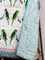 Parrot Block Printed Cotton Quilt