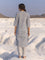 Set of 2 - Kesha Grey Cotton Kurta and Pants