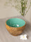 Set of 2 - Tropicana Wooden Snack and Fruit Bowl