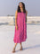 Roseate Rani Pink Asymmetrical Long Dress