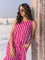 Roseate Rani Pink Asymmetrical Long Dress