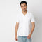 Solid Camp Collar Modern Smart Half Sleeve Shirt