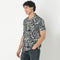 Camp Collar Half Sleeve Printed Retreat Shirt