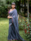 Suta Grey Pure Cotton Saree