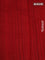 Banarasi raw silk saree sandal and maroon with plain body and long zari woven border