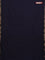 Bengal soft cotton saree navy blue and maroon with plain body and zari woven border