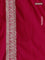 Banarasi semi mushru silk saree pink with thread & zari woven buttas and zari woven border
