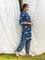 Vasant Indigo Cotton Kurta