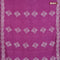 Batik cotton saree mild purple with allover sequin work & batik butta prints and printed lace work border