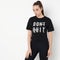 Boxy Fit Round Neck Performance Graphic Crop T-Shirt