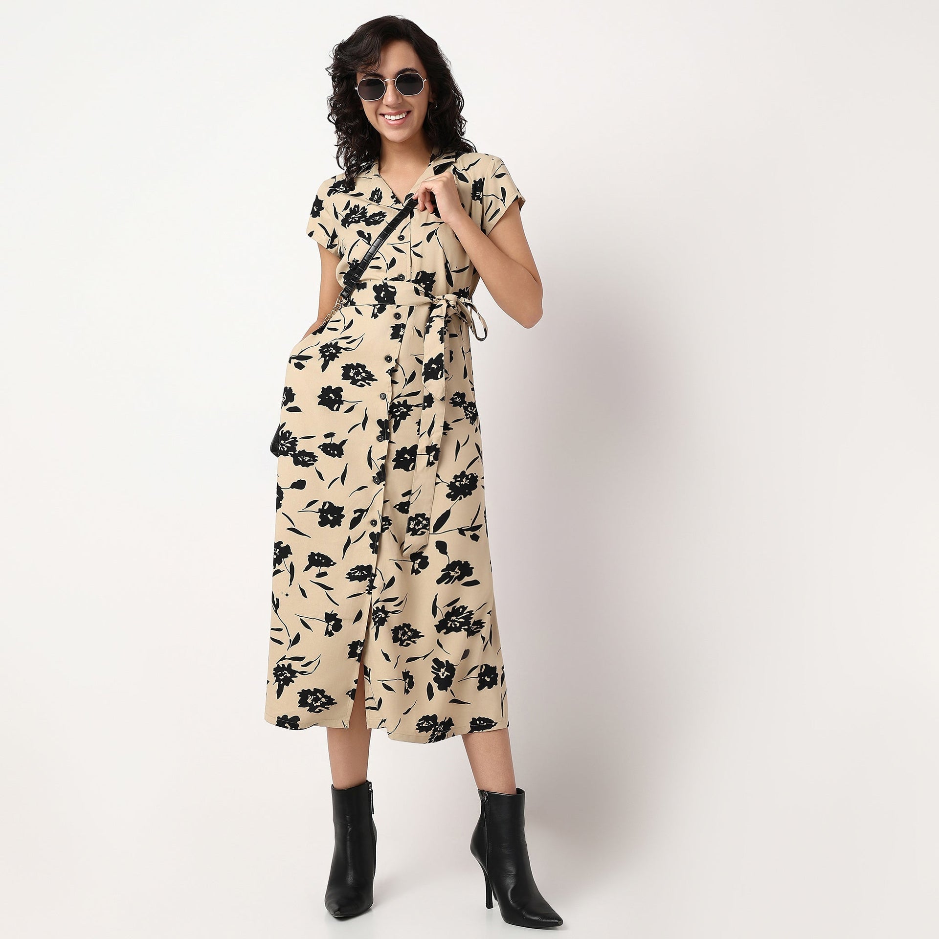 Woven Printed Juliette Dress