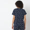 All Over Print Cotton Lounge T-Shirt